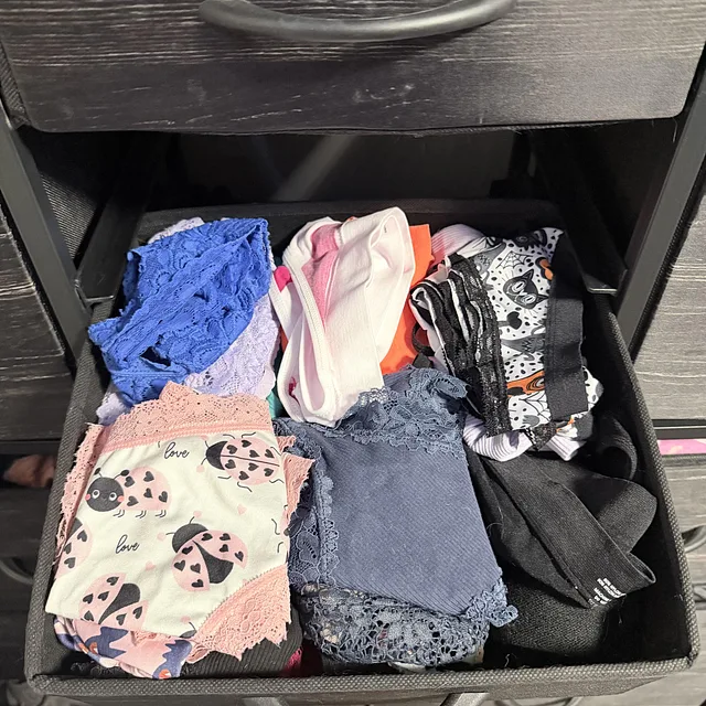 My panty drawer is filled to the brim after laundry day! preview image for OnlyFans @feetiecutieee on Babe Plug