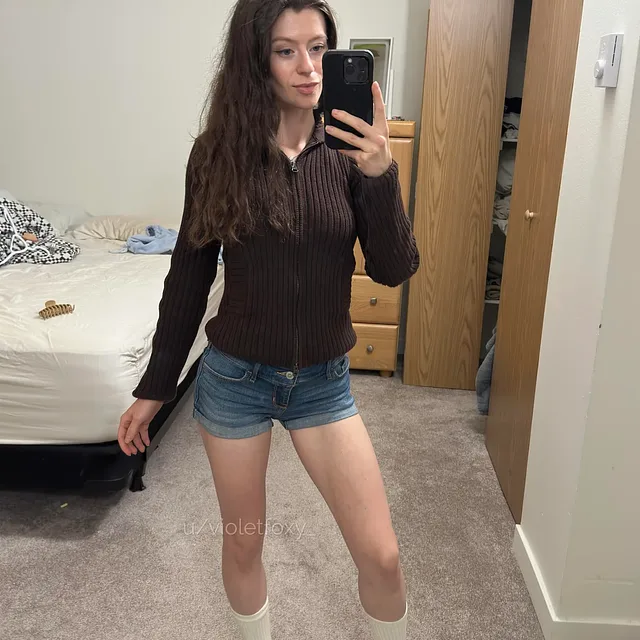 Fall wardrobe :P preview image for OnlyFans @violetfoxy on Babe Plug
