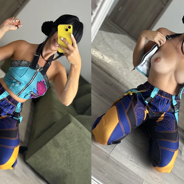 Zoey's tits by me (maplemistyx) [K-pop demon hunters] preview image for OnlyFans @maplemistyx on Babe Plug